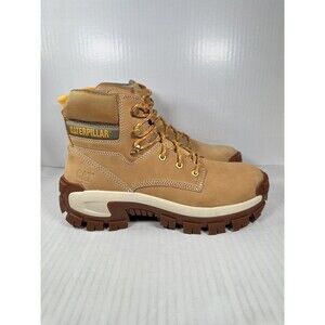 Size 10.5 Caterpillar Invader Hi ST Mens Steel Toe Work Boot Honey P91286 NEW